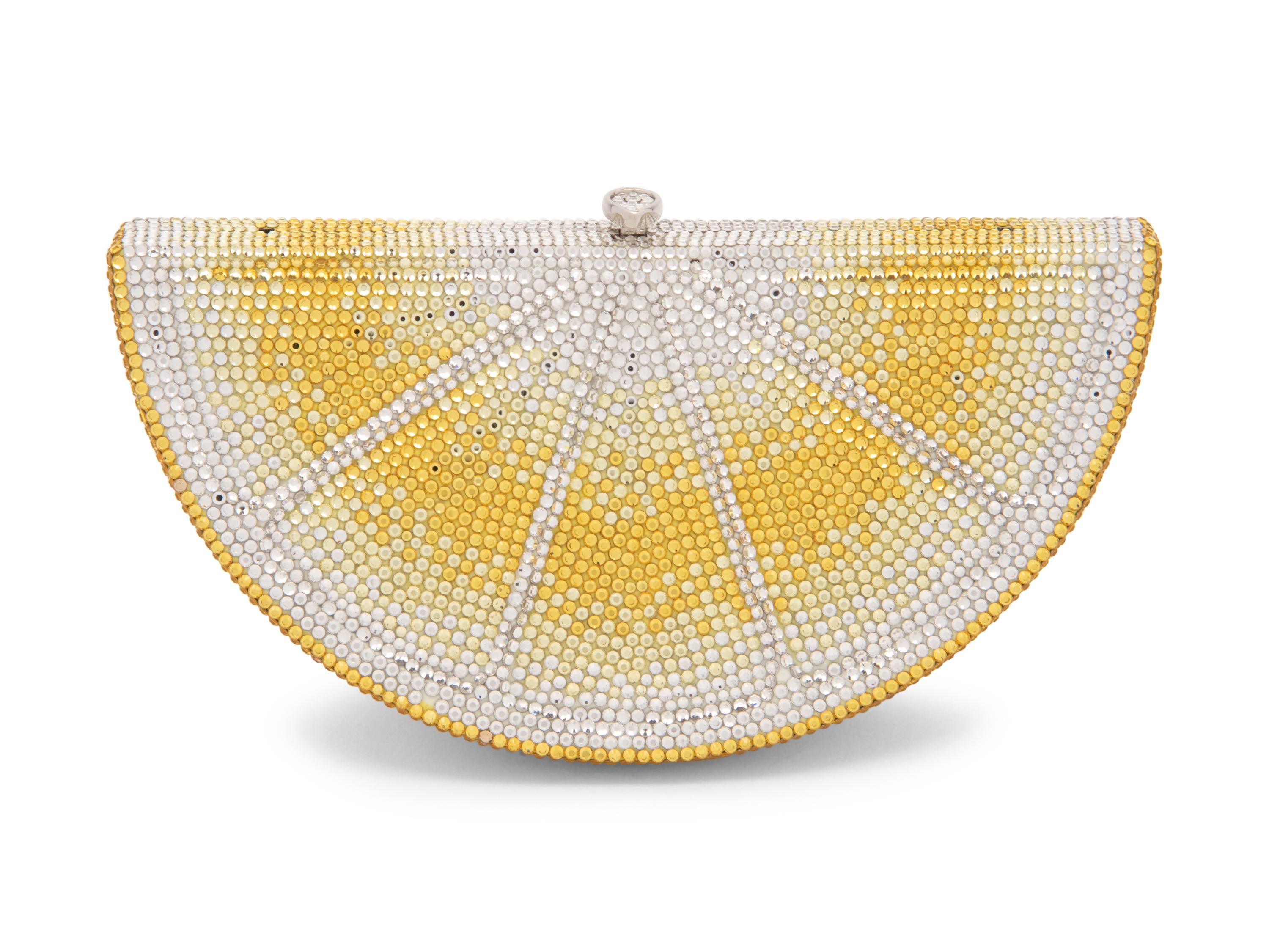 Judith Leiber Lemon Slice Minaudière
