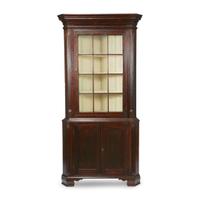 Chippendale pine corner cupboard Probably Philadelphia, PA, 18th century and later