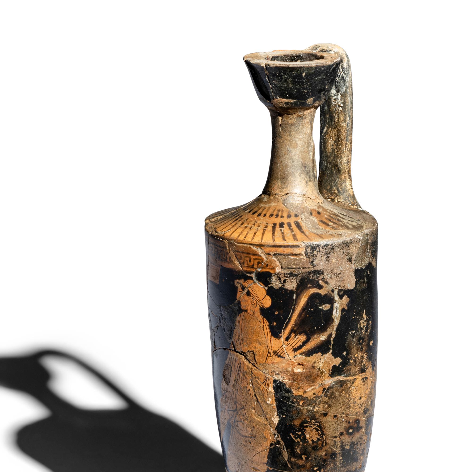 An Attic Red-Figured Lekythos
