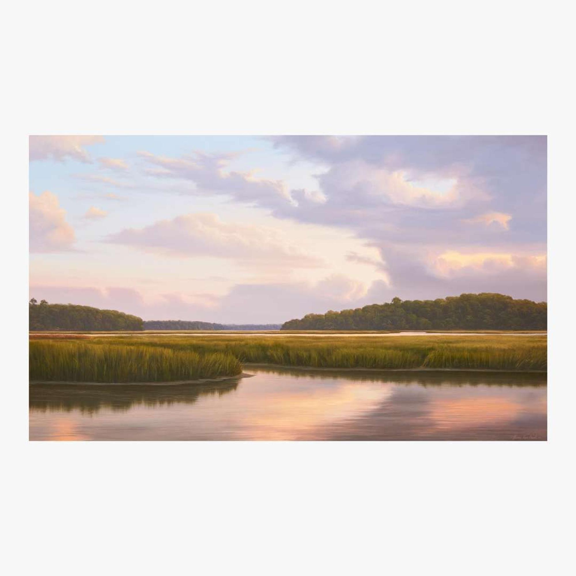 Henry Von Genck III (American, B. 1958) Amelia Marshes