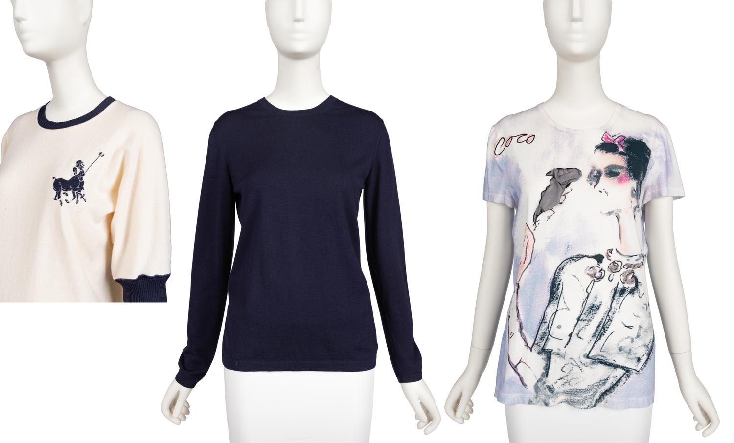 Three Chanel Knit Tops, 2000s