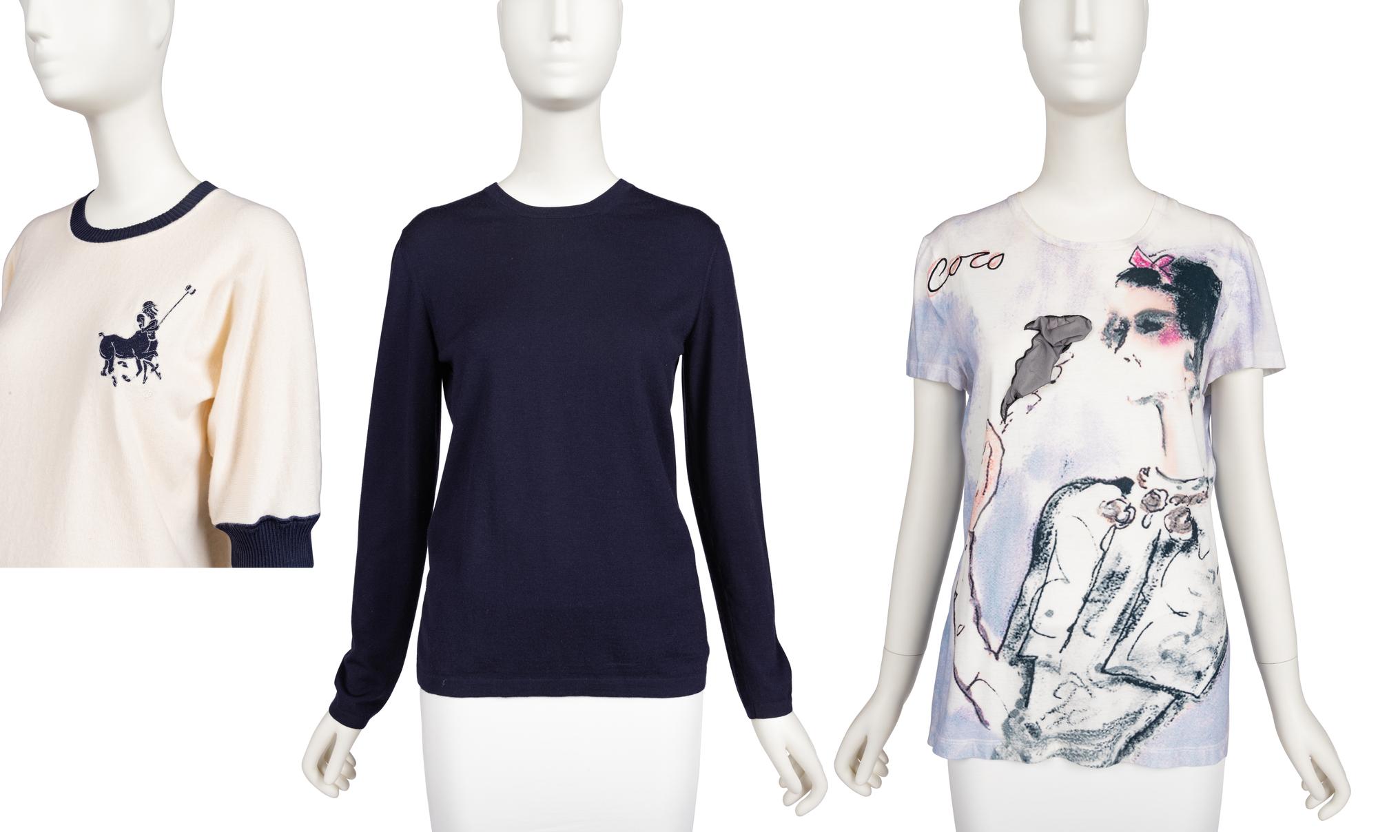 Three Chanel Knit Tops, 2000s