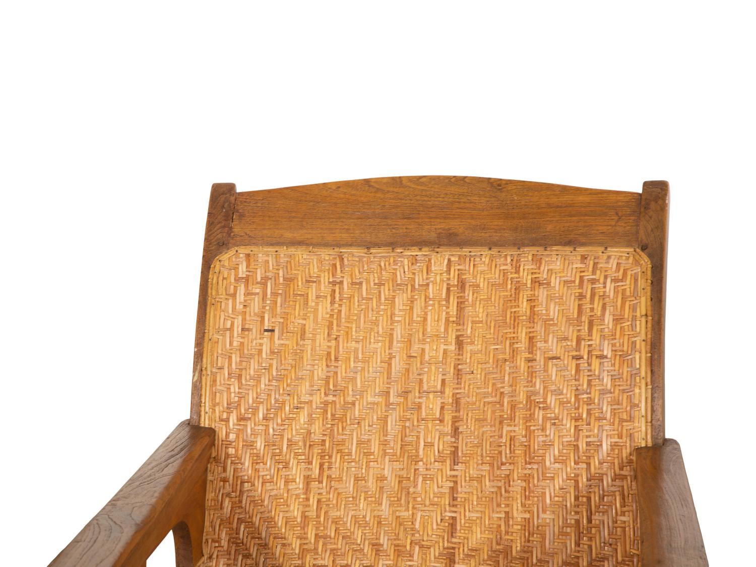 Three Anglo-Indian Style Plantation Chairs