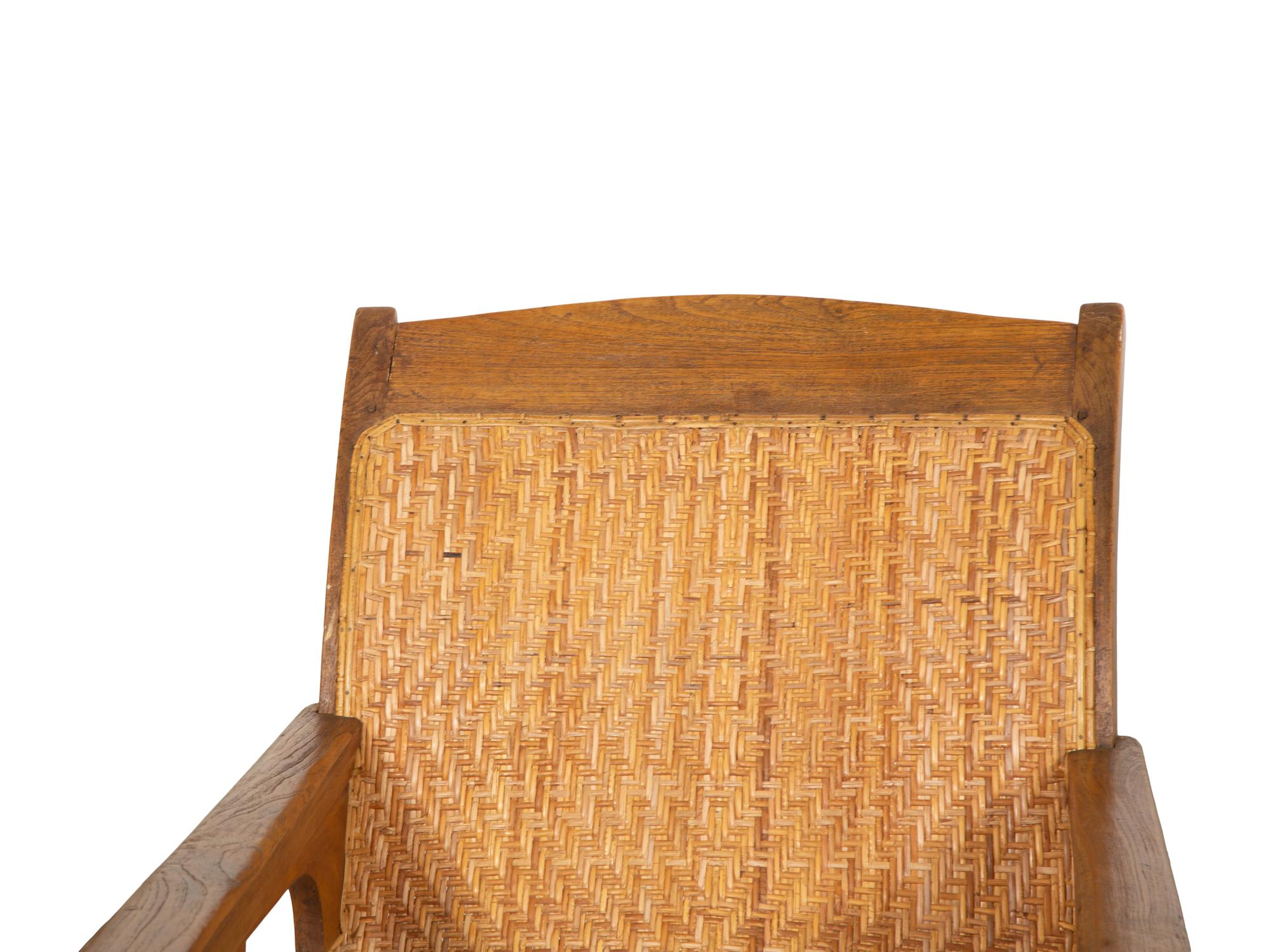 Three Anglo-Indian Style Plantation Chairs