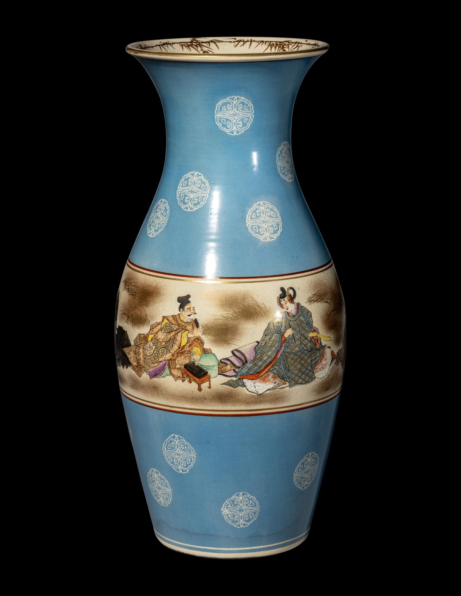 A Large Japanese Satsuma Vase
