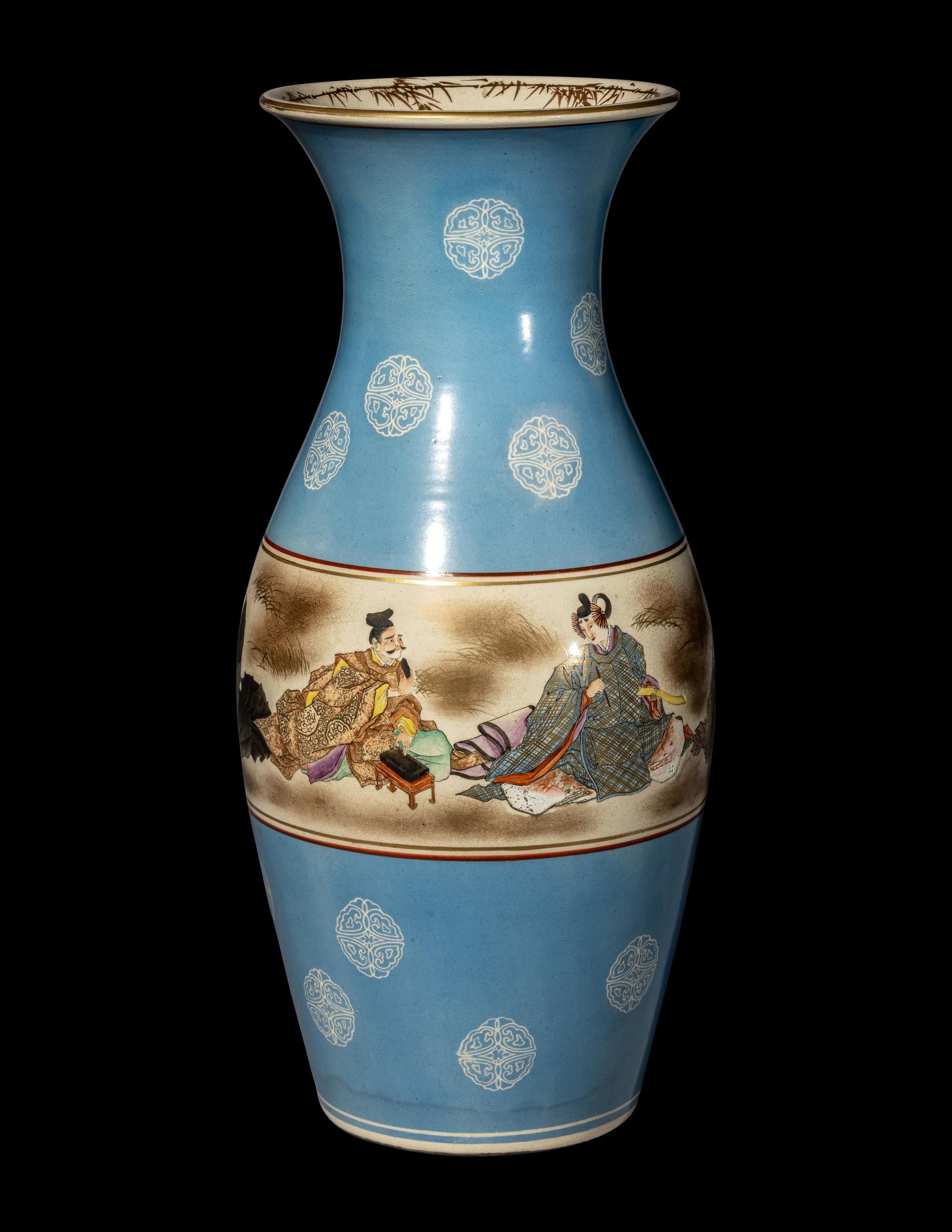 A Large Japanese Satsuma Vase