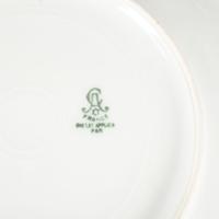 Continental Porcelain Luncheon Plates and Tea Service Including Meissen