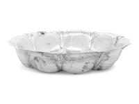 An American Silver Scalloped Bowl
