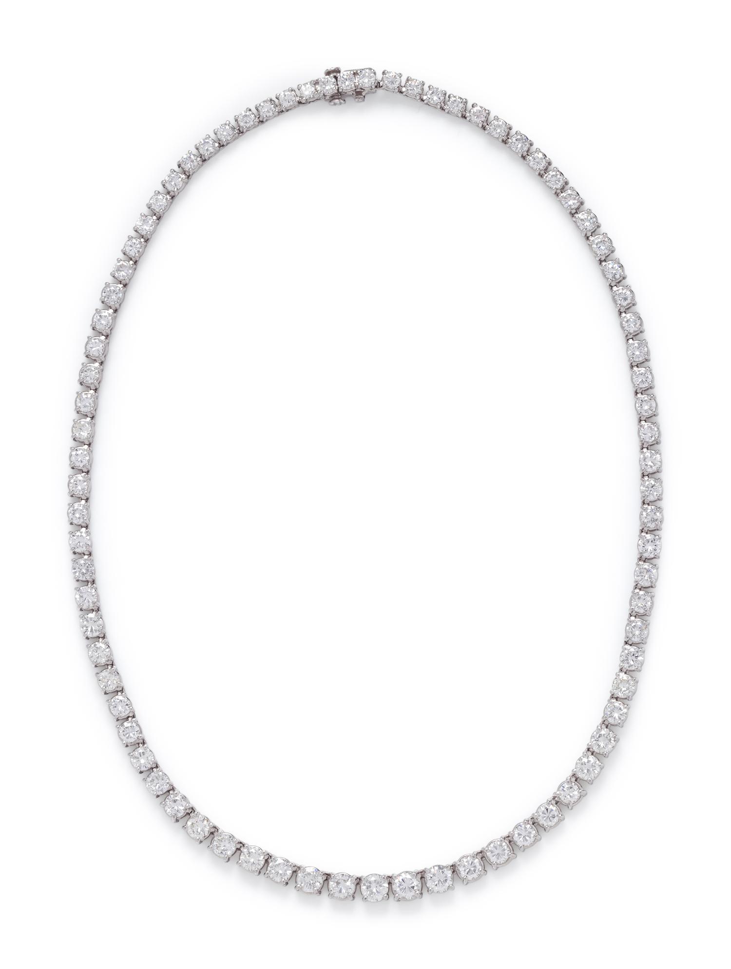 DIAMOND RIVIÈRE NECKLACE