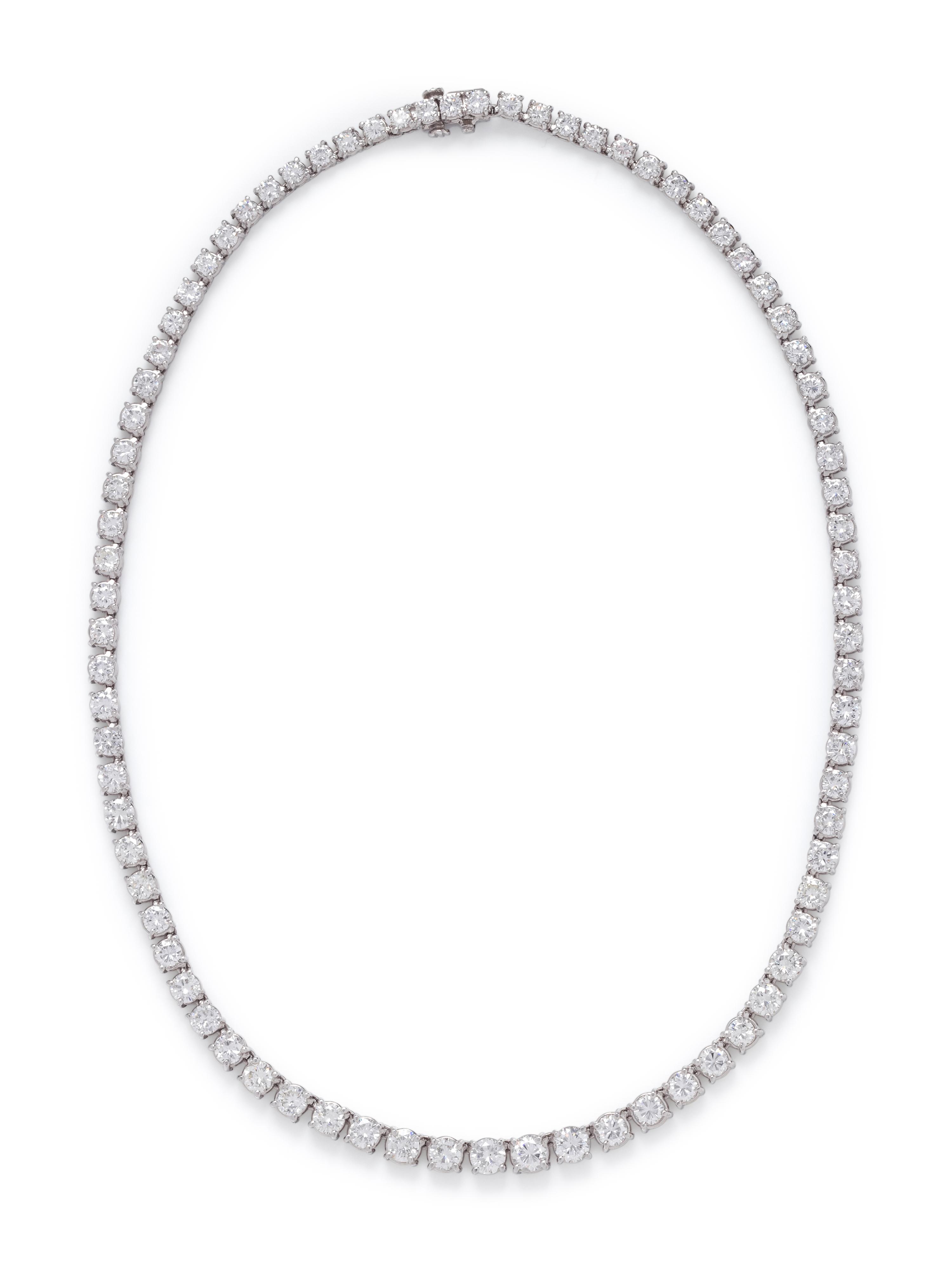 DIAMOND RIVIÈRE NECKLACE
