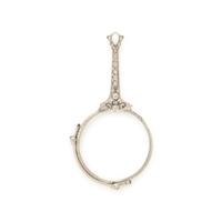 Platinum and Diamond Lorgnette