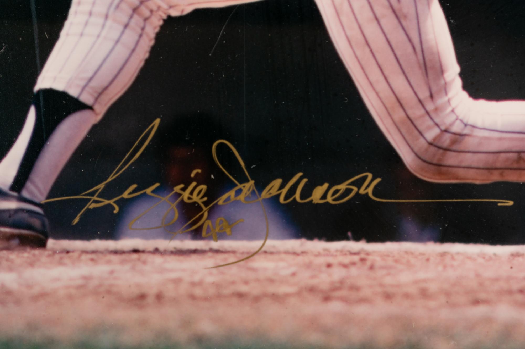 A Group of Two Reggie Jackson Signed Autograph Photos (BAS Beckett Authentication Services Certified),