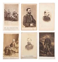 [CIVIL WAR]. A group of 12 CDVs including Union Generals, comprising: