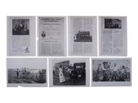 [AFRICAN AMERICANA - COLORADO]. A group of items involving African American towns in Colorado, incl. Lincoln Hills brochure and photographs.
