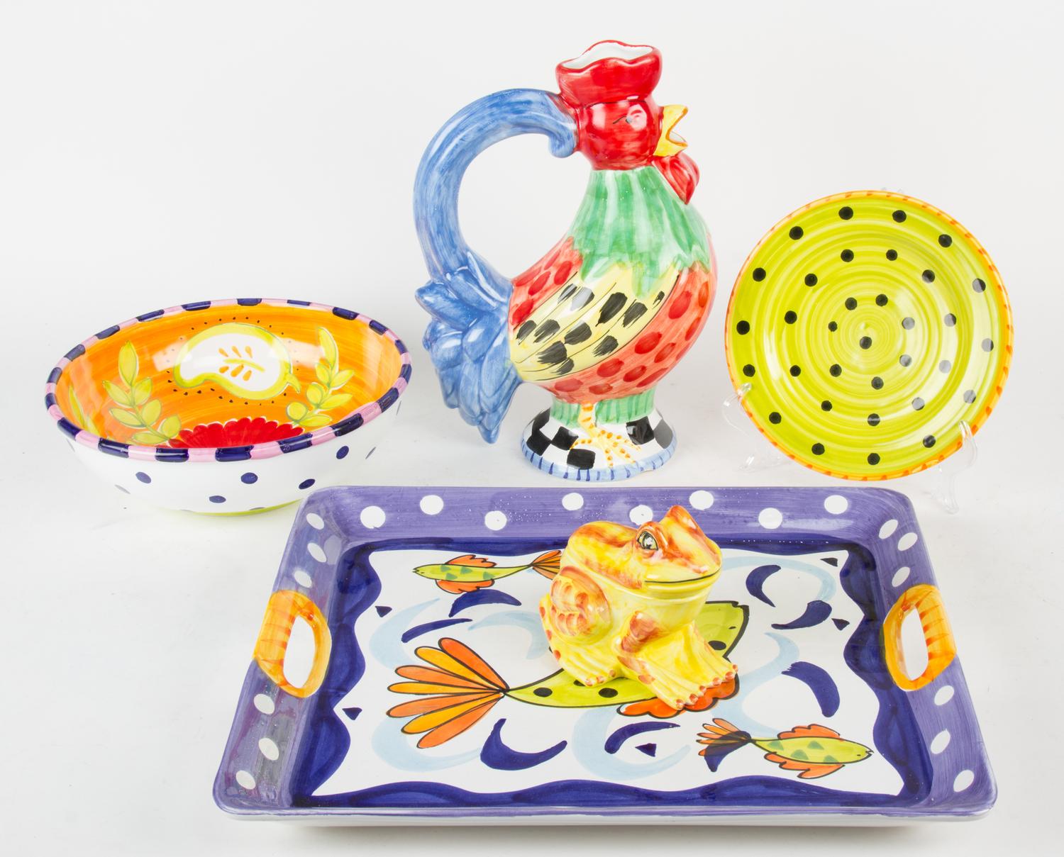 An Assembled Set of Susan Sargent Present Tense Pottery Ware