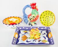 An Assembled Set of Susan Sargent Present Tense Pottery Ware