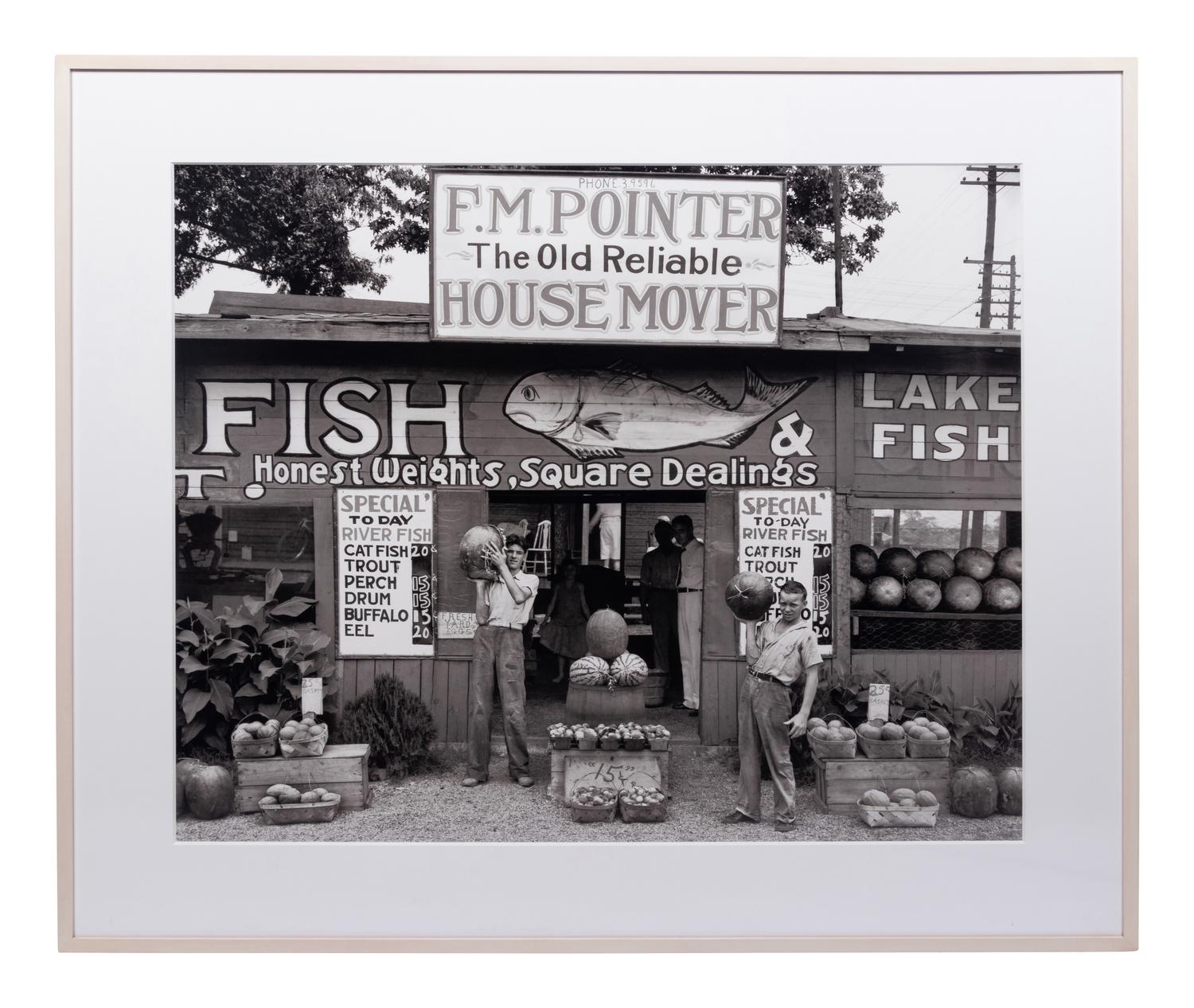 Walker Evans (1903-1975) Roadside Stand, Near Birmingham, Alabama, 1936