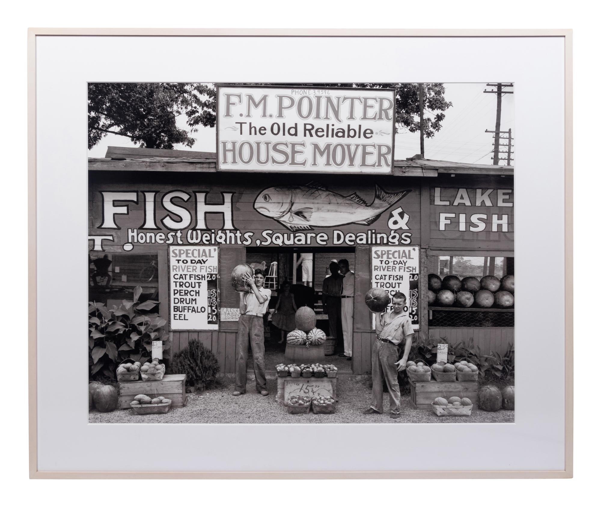 Walker Evans (1903-1975) Roadside Stand, Near Birmingham, Alabama, 1936
