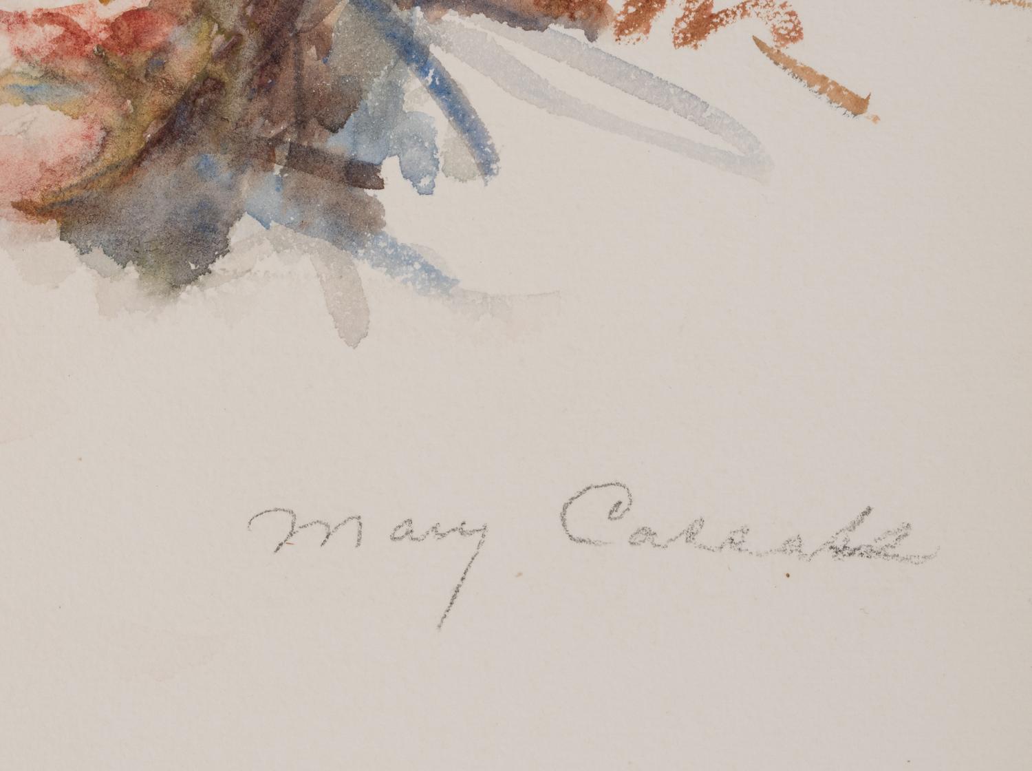Sketch of Mother Jeanne's Head Looking Down (No. 3) , c. 1908