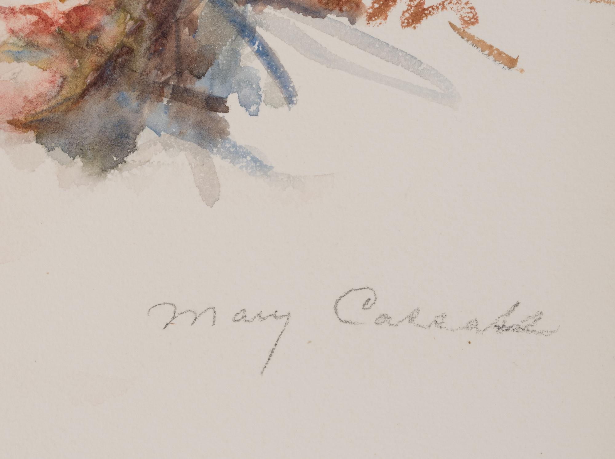 Sketch of Mother Jeanne's Head Looking Down (No. 3) , c. 1908