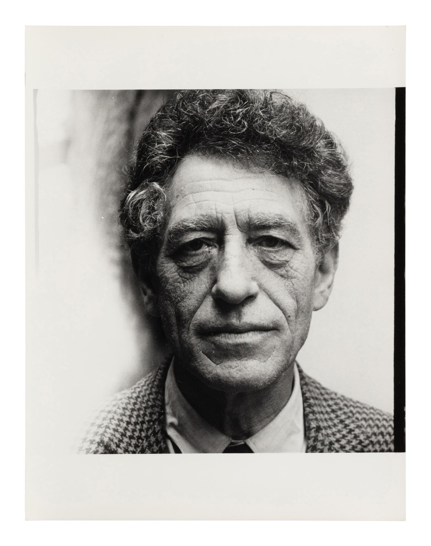 Herbert Matter (1907–1984) Giacometti (triptych), nd