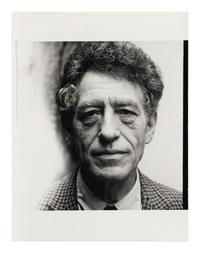 Herbert Matter (1907–1984) Giacometti (triptych), nd