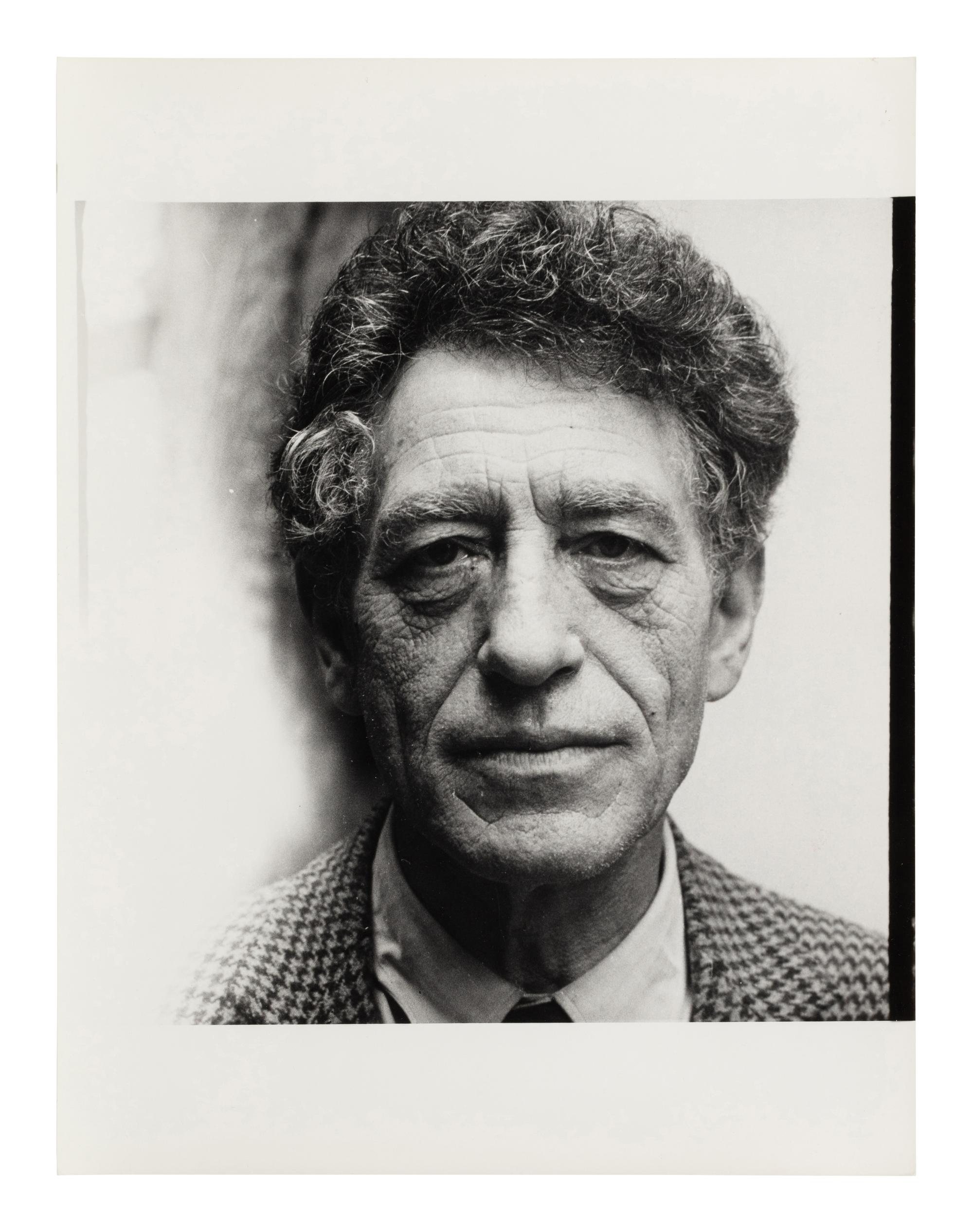 Herbert Matter (1907–1984) Giacometti (triptych), nd