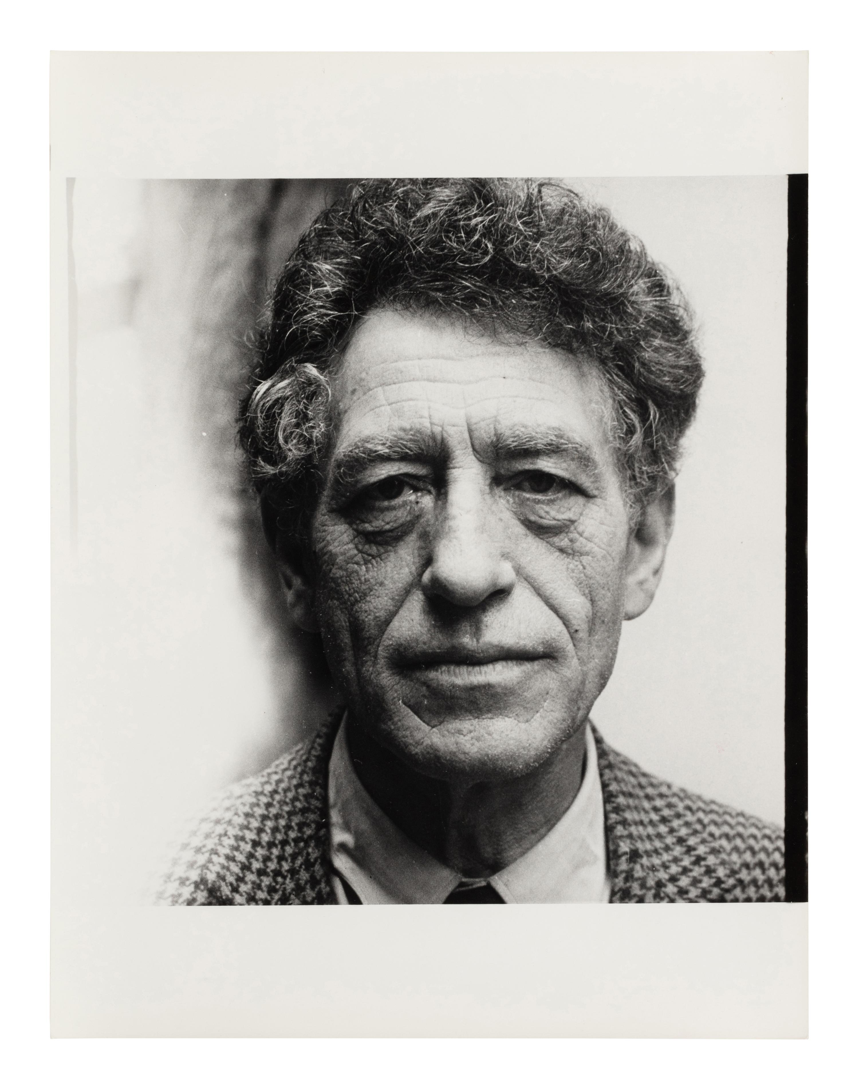 Herbert Matter (1907–1984) Giacometti (triptych), nd