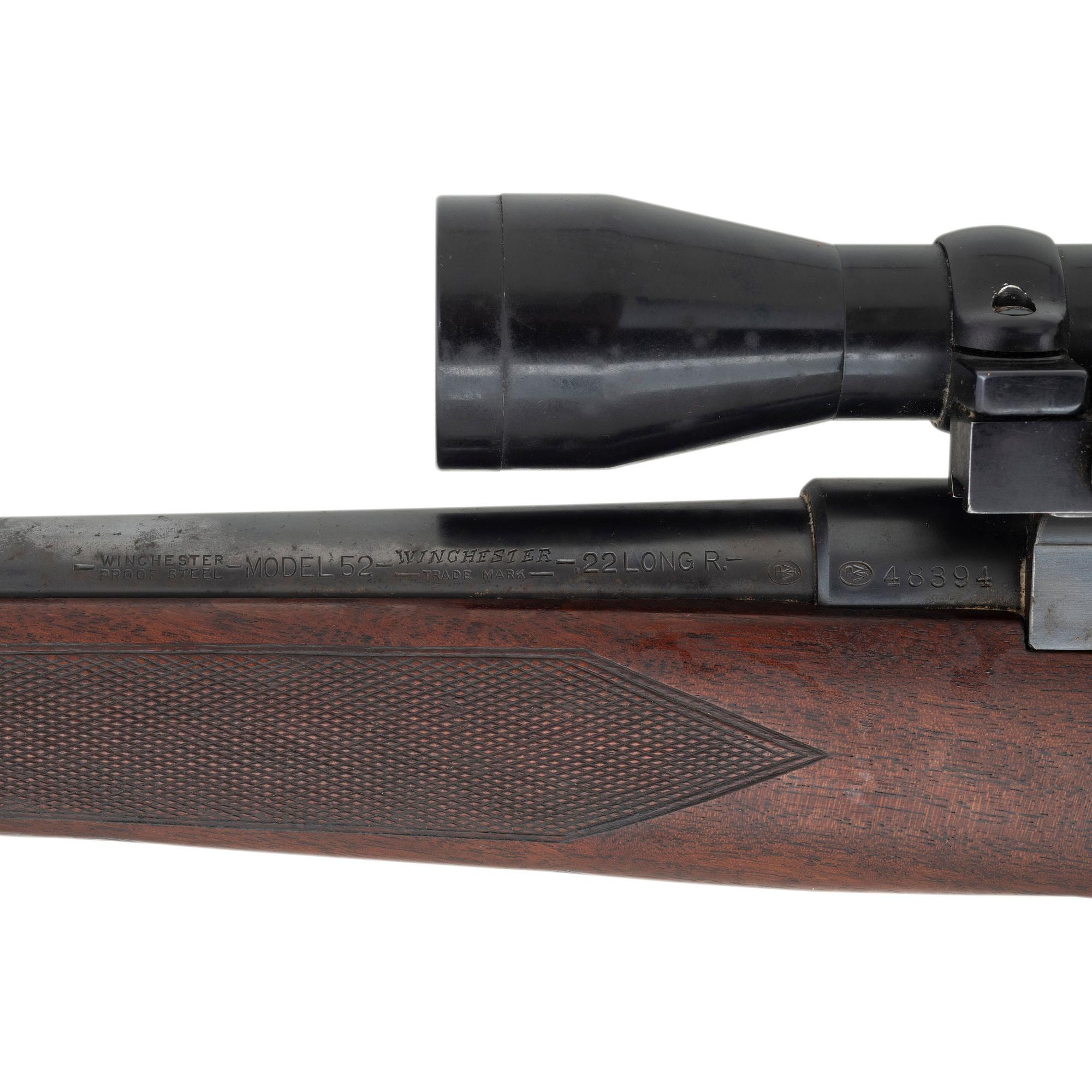 **Winchester, Model 52, sporter, with scope