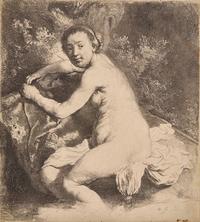 Rembrandt van Rijn (Dutch, 1606–1669) — Diana at the Bath , 1631