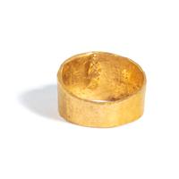 A Roman Gold and Ameythyst Child's Ring