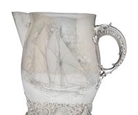 An American Silver Water Pitcher