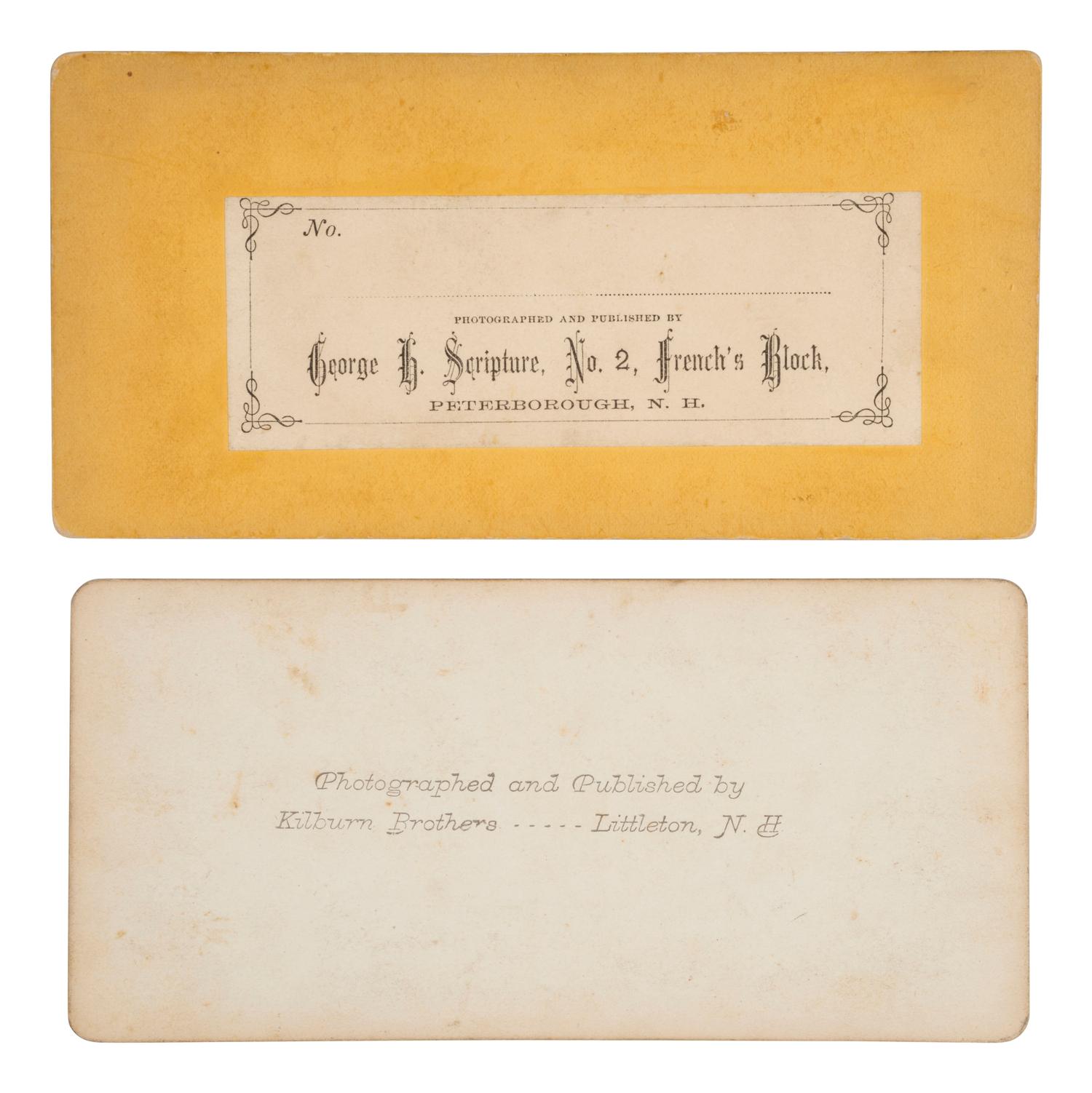 [GRANT, ULYSSES. S. (1822-1885)]. Pair of stereoviews ft. scenes related to the 1868 election.