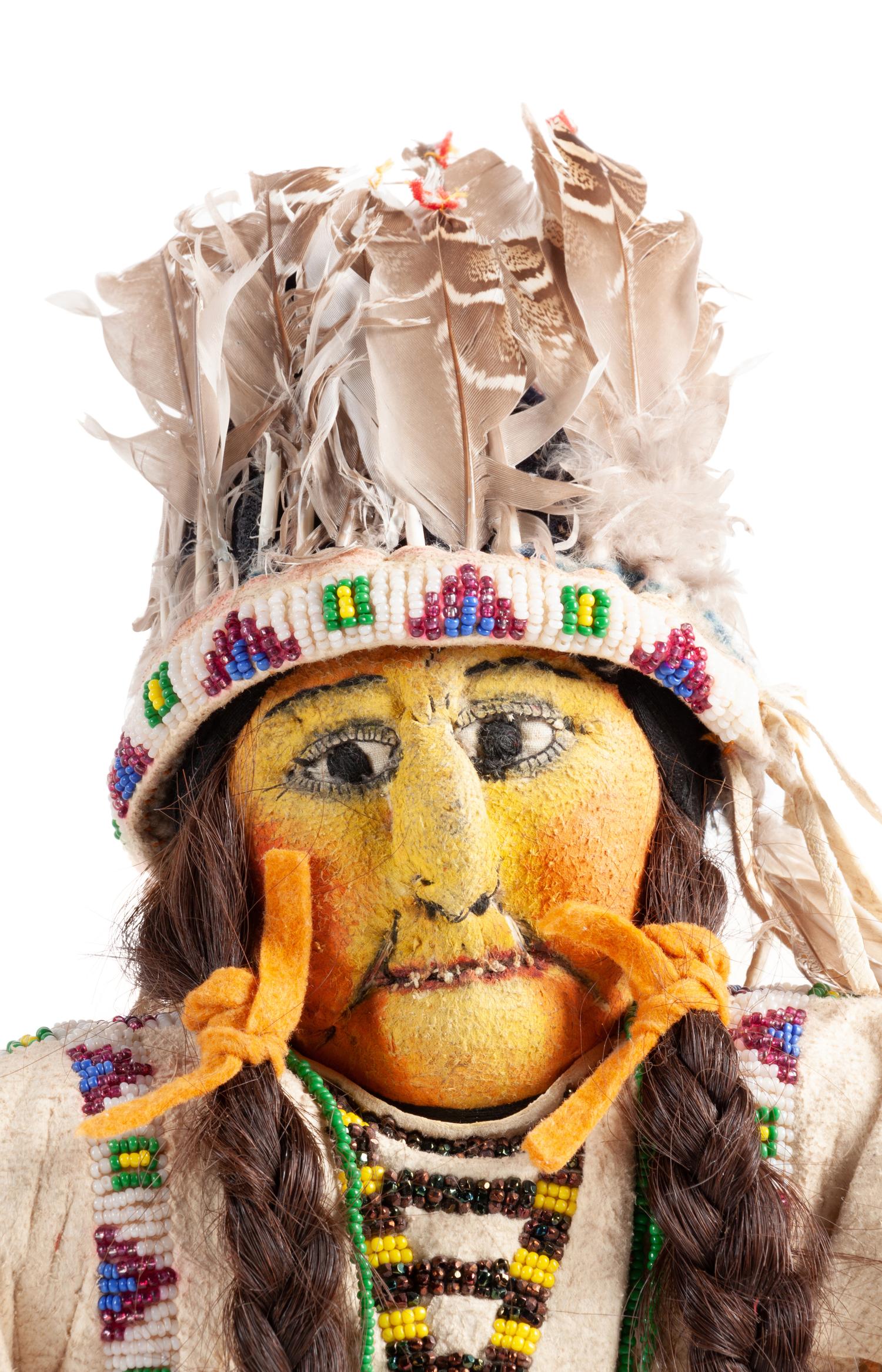 Paiute, Ute, and Sioux Dolls