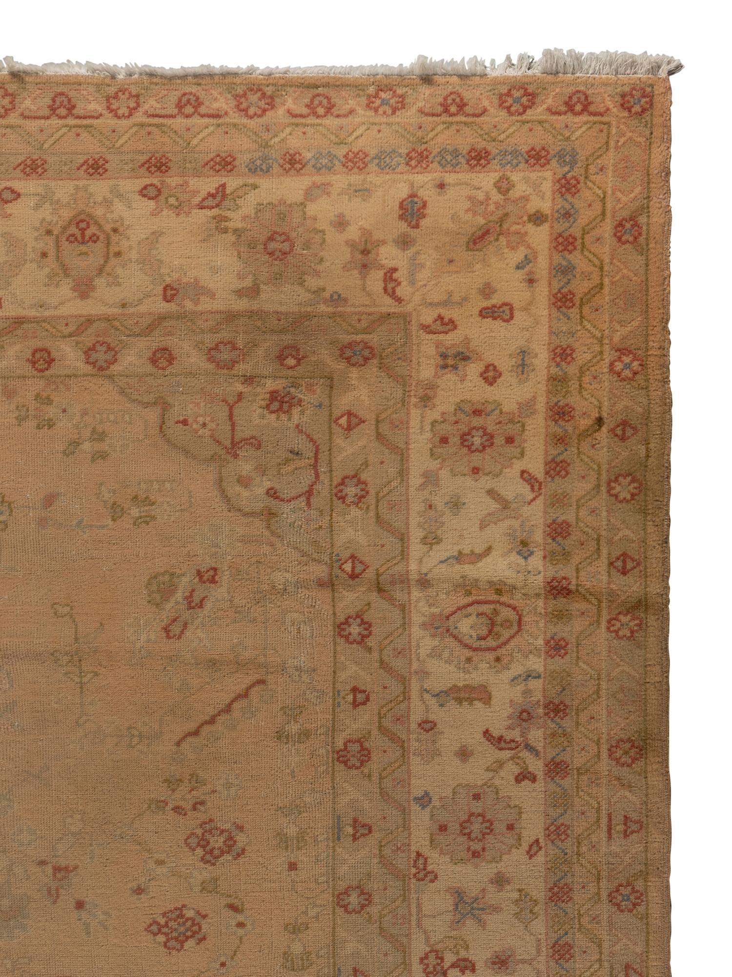 A Oushak Wool Rug