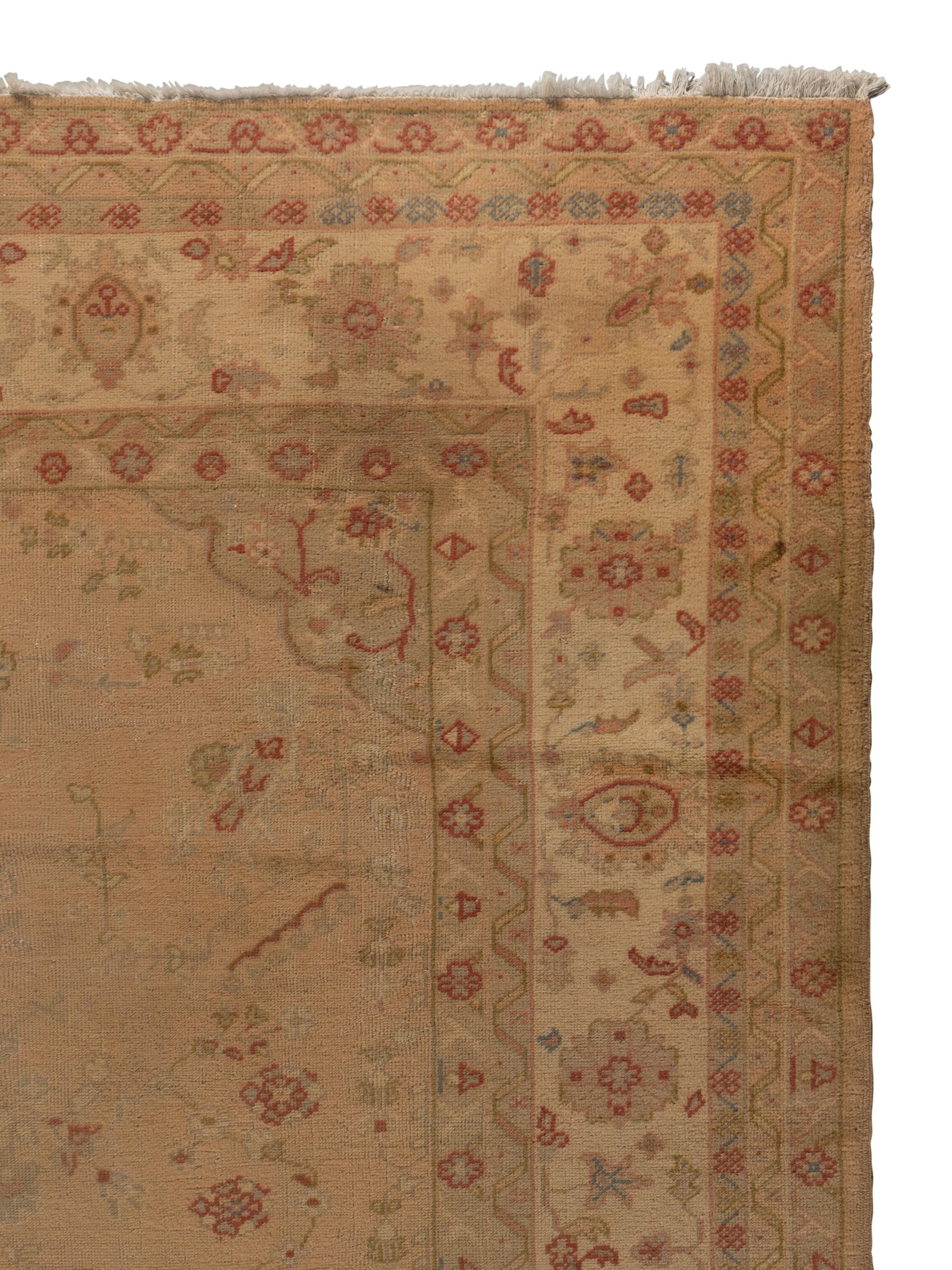 A Oushak Wool Rug