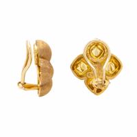 Henry Dunay, Yellow Gold Earrings