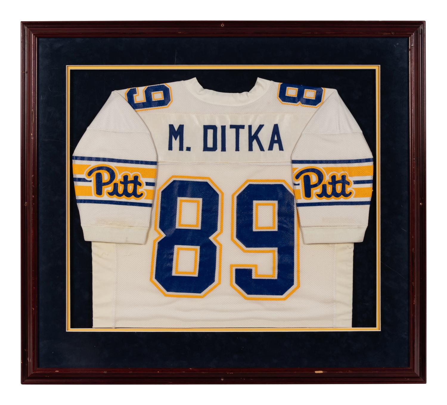 A Mike Ditka University of Pittsburgh Jersey Formerly Displayed at Mike Ditka’s Restaurant