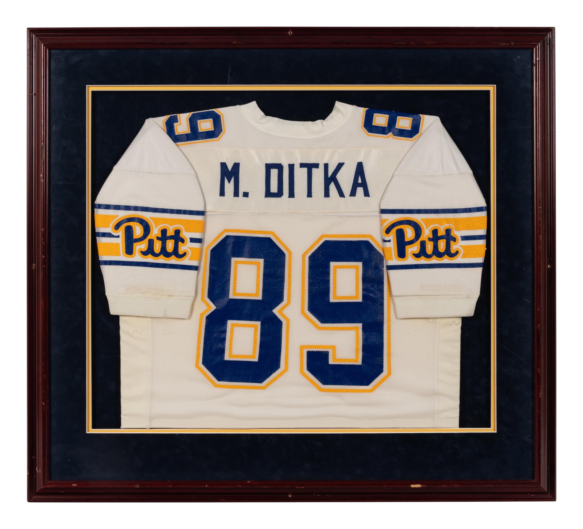 A Mike Ditka University of Pittsburgh Jersey Formerly Displayed at Mike Ditka’s Restaurant