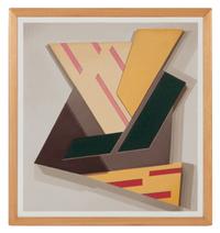Frank Stella Felszetyn III 1971 , 1974