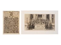 [EDUCATION]. A group of 21 assorted photographs of school, church, and musical groups including the Mills Blue Rhythm Band.