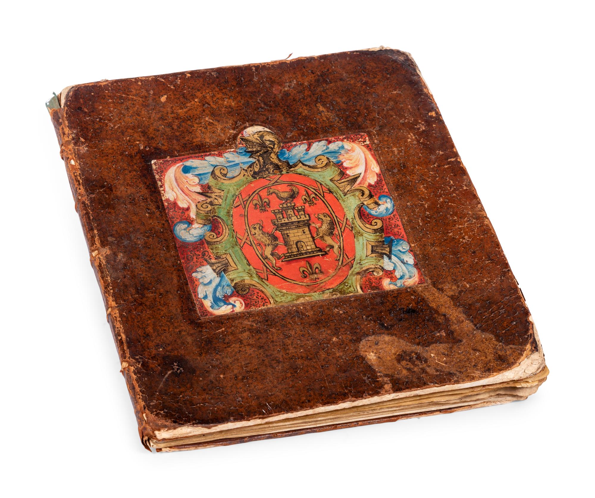 [BOOK OF HOURS]. A Decorated Prayer Book. (France: Second half of the 17th century or later).