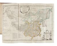 DU HALDE, Jean-Baptiste (1674-1743). A Description of the Empire of China and Chinese-Tartary, together with the Kingdoms of Korea and Tibet . Translated from the French by Richard Brookes. London: T. Gardner for Edward Cave, 1738-1741.