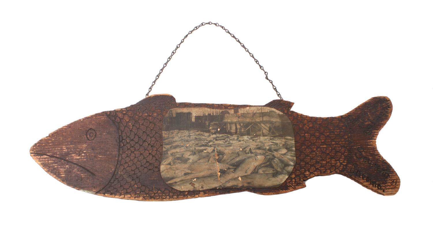 Two Northwest Coast Items Height of first 4 3/4 x length 7 x width 3 1/2 inches