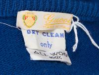 A Gucci Blue Wool Sweater,
