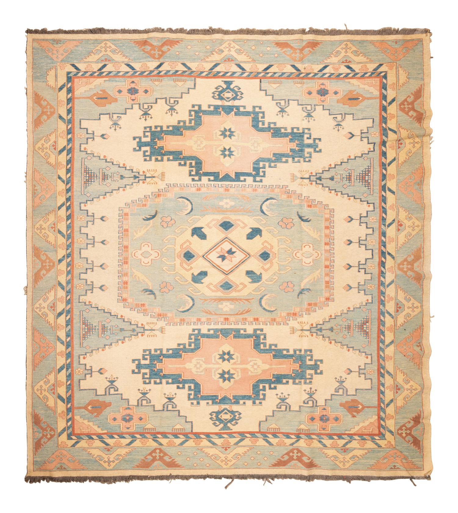 A Soumak Wool Rug