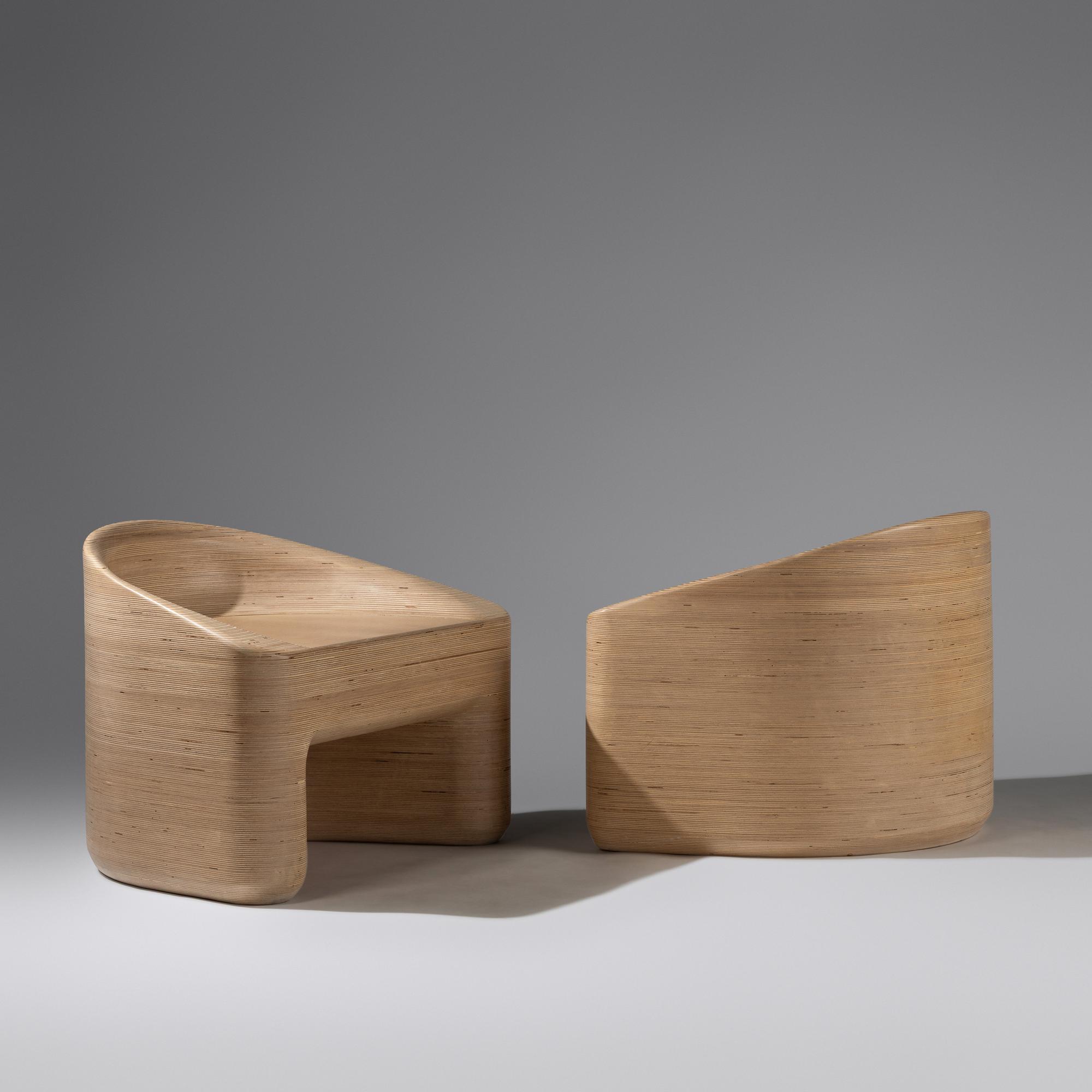 Pair of Stack chairs for Partners & Spade, 2021