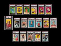 A Large Group of PSA Graded 1960s-70 Hall of Fame and Rookie Hockey Cards