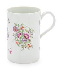 A Large English Porcelain Mug — C. 1780