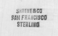 An American Silver Serving Platter, Shreve & Co., San Francisco, CA, having an S-scroll decorated rim, the border worked to show urn, r